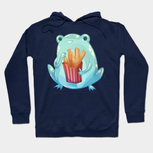 Fries Frog Hoodie